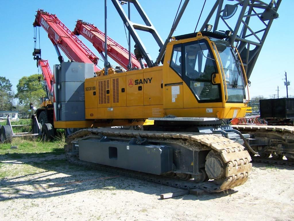 Sany SCC 8100 Vikšriniai kranai
