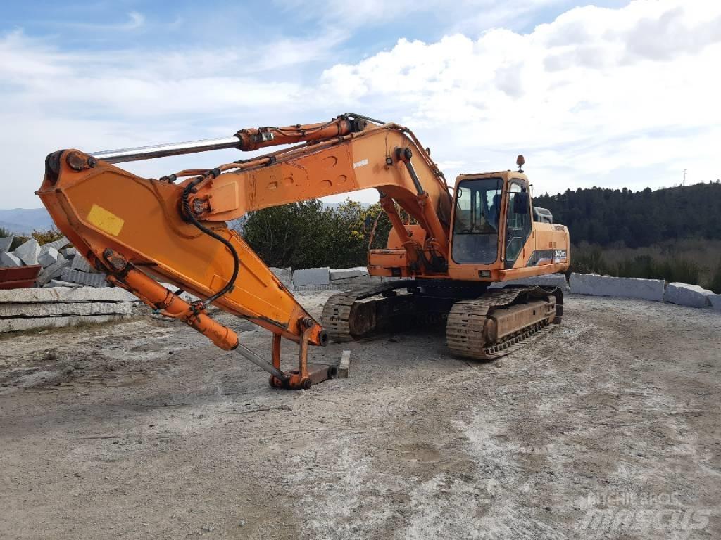 Daewoo DX340 LC V Vikšriniai ekskavatoriai
