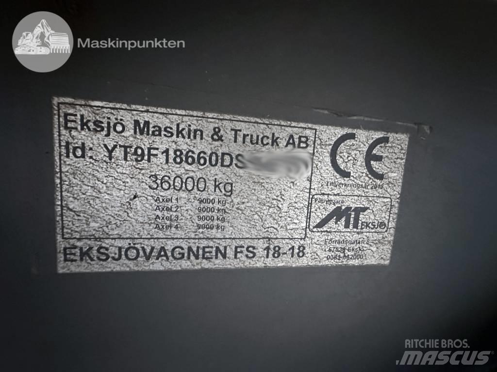  Eksjövagnen FS 18-18 Priekabos skiedroms vežti