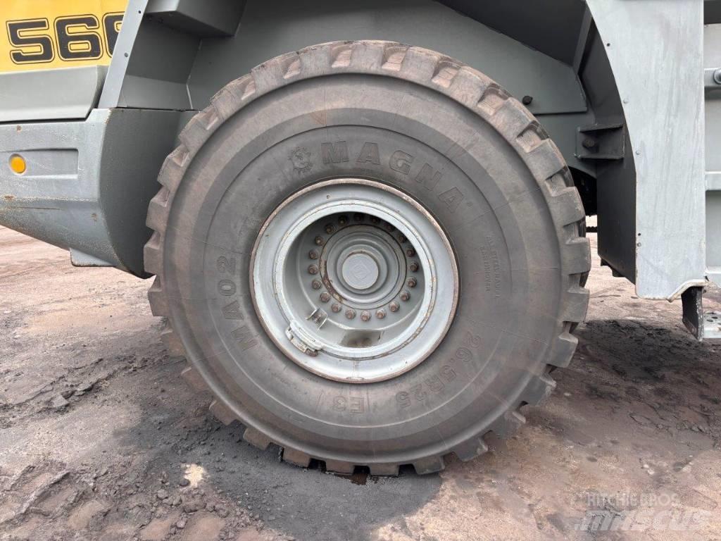 Liebherr L 566 Naudoti ratiniai krautuvai