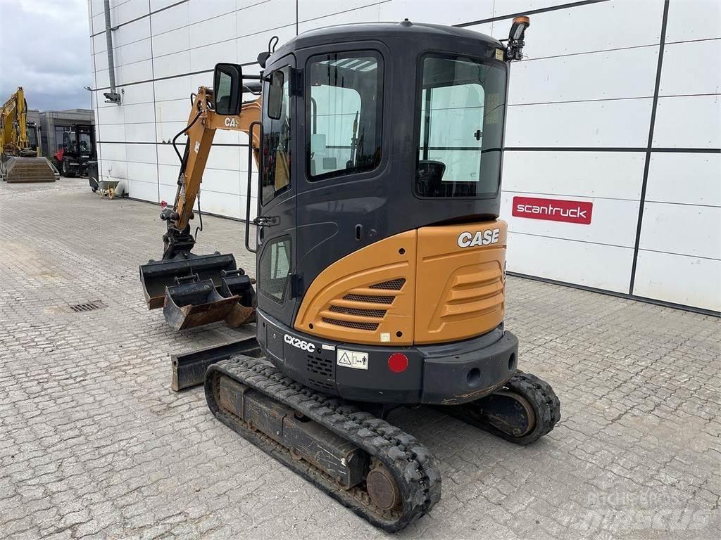 CASE CX26C Ratiniai ekskavatoriai