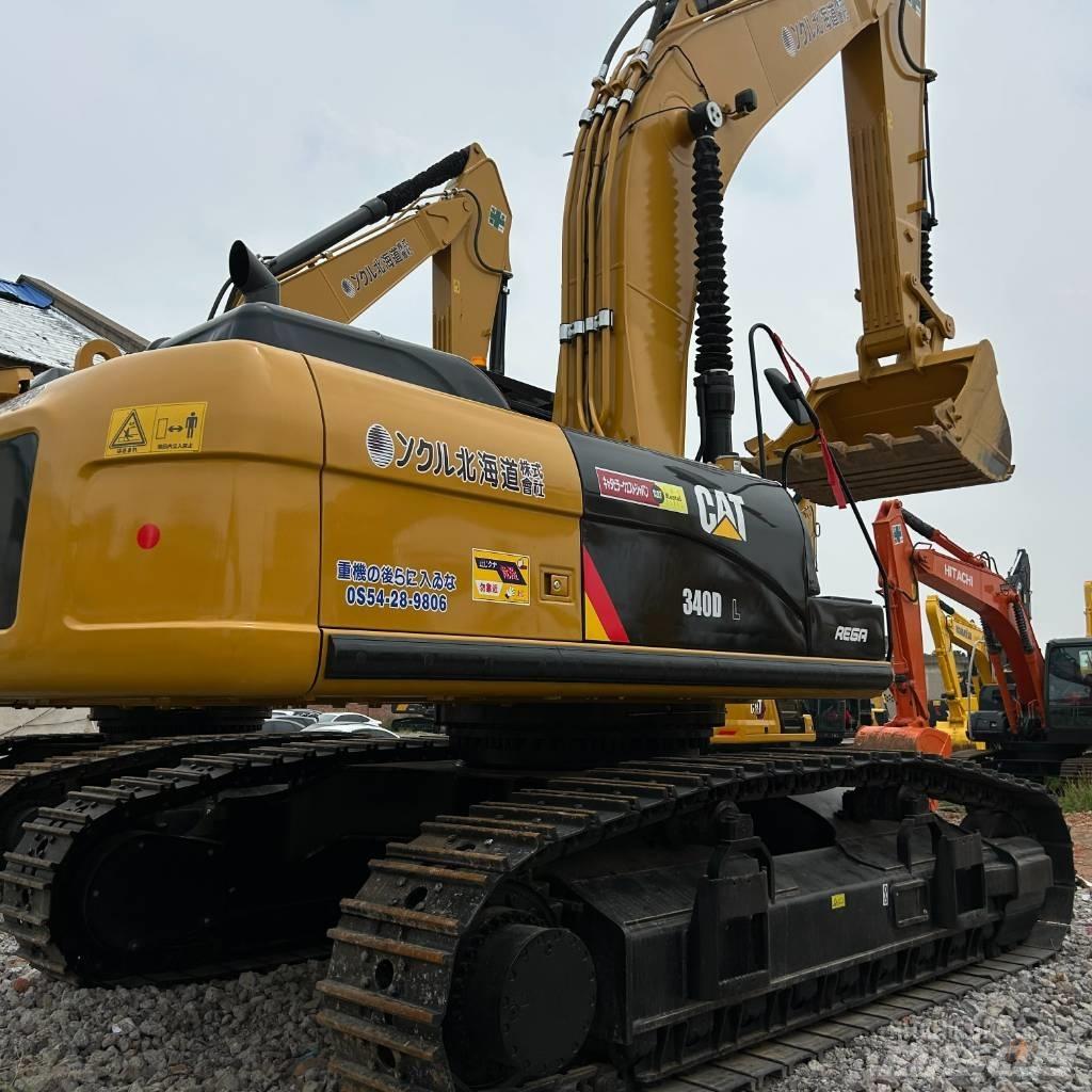 CAT 340D2L Vikšriniai ekskavatoriai