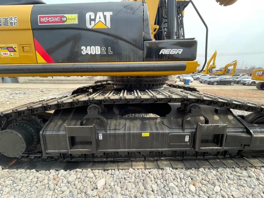 CAT 340 Vikšriniai ekskavatoriai