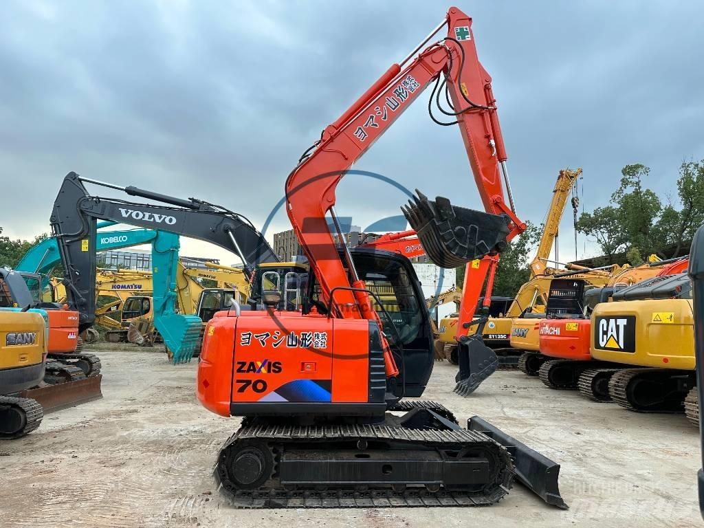 Hitachi ZX 70 Mini ekskavatoriai < 7 t