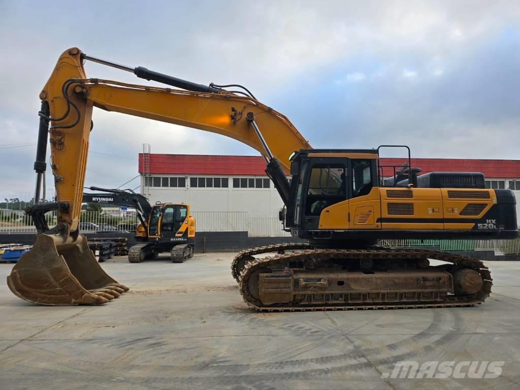 Hyundai HX 520 L Vikšriniai ekskavatoriai