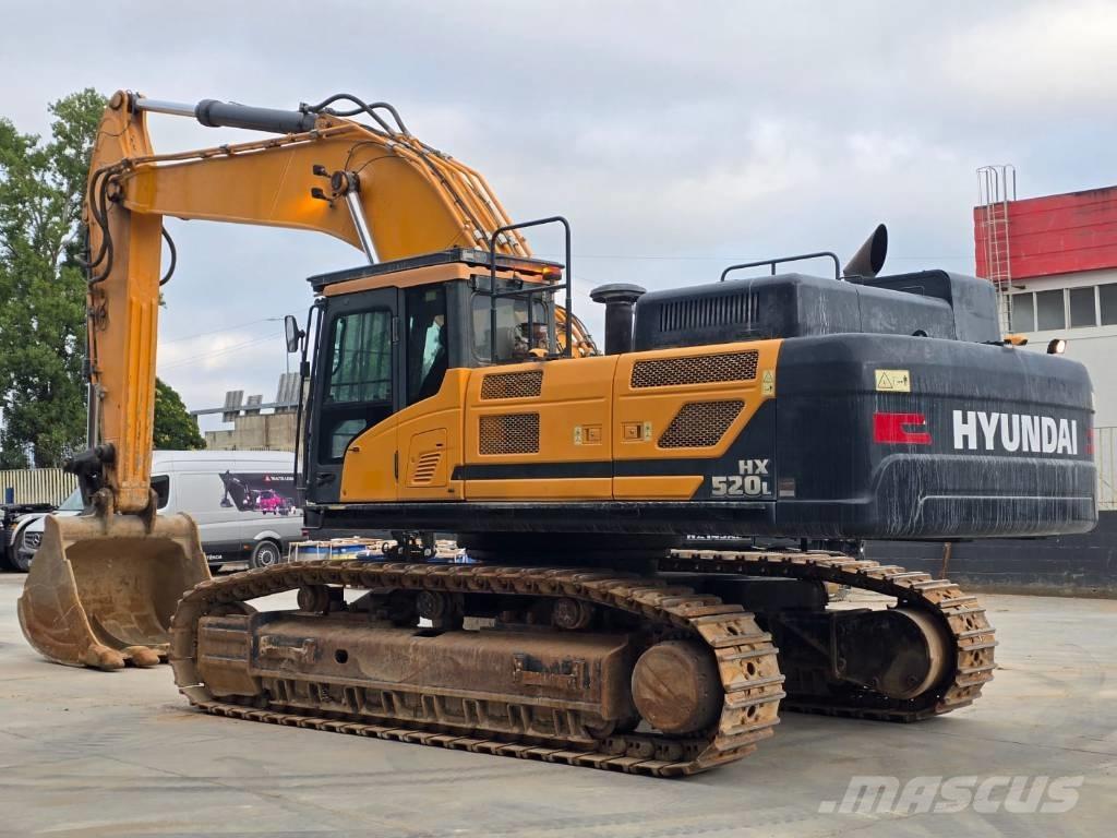 Hyundai HX 520 L Vikšriniai ekskavatoriai