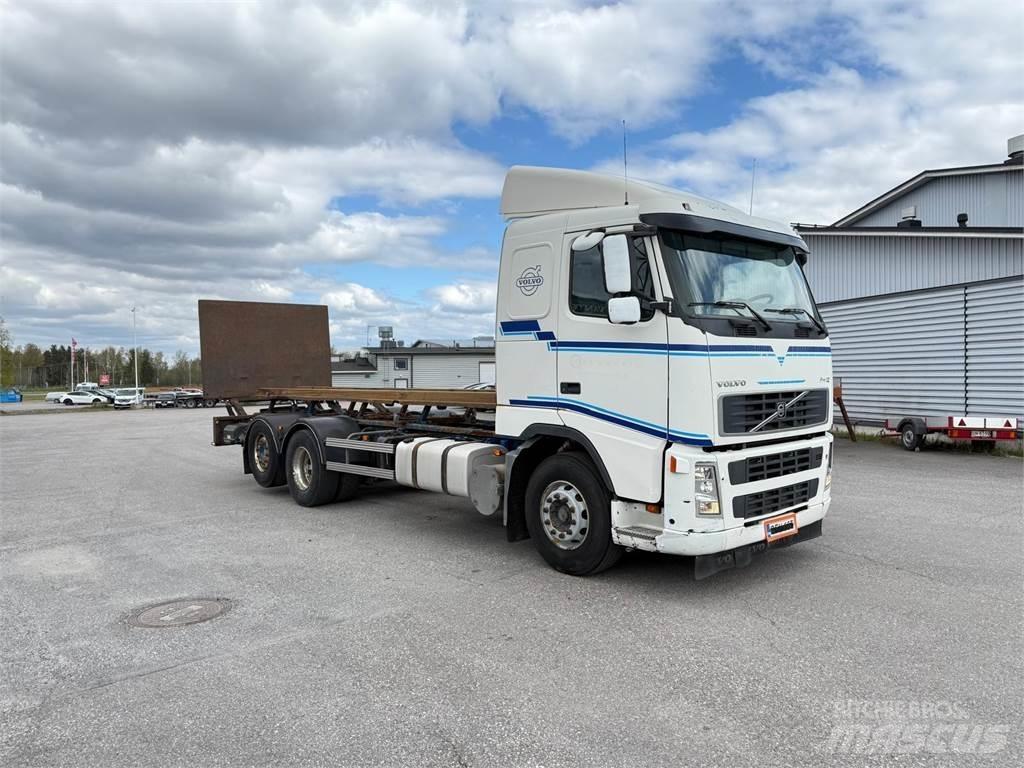Volvo FH12 460 6x2 Konteinerių nuožulnaus pakėlimo ant platformos krautuvai