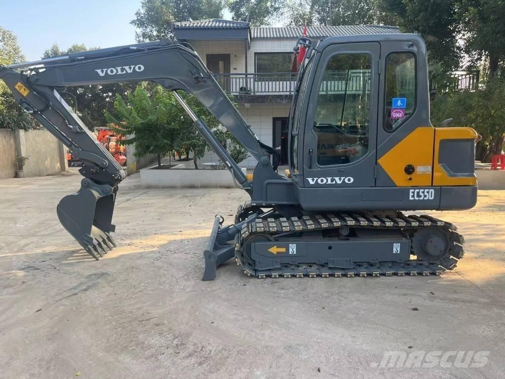 Volvo EC 55D Mini ekskavatoriai < 7 t