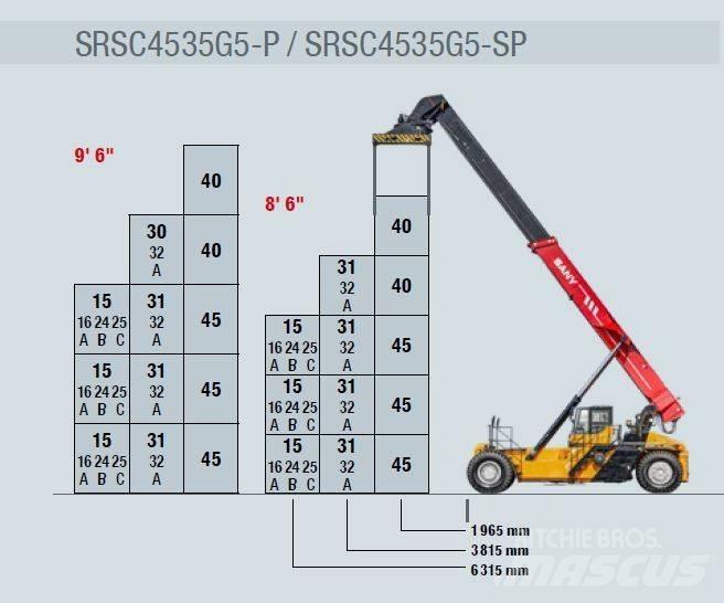 Sany SRSC4535G5-SP Konteinerių krautuvai