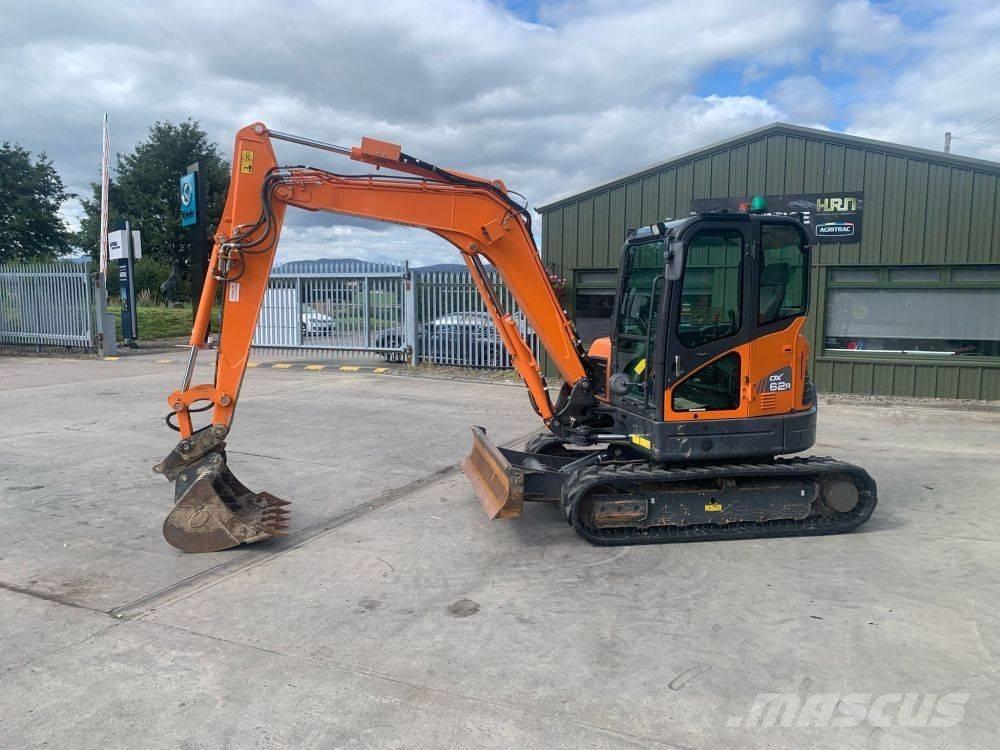 Doosan DX 62 R-3 Mini ekskavatoriai < 7 t