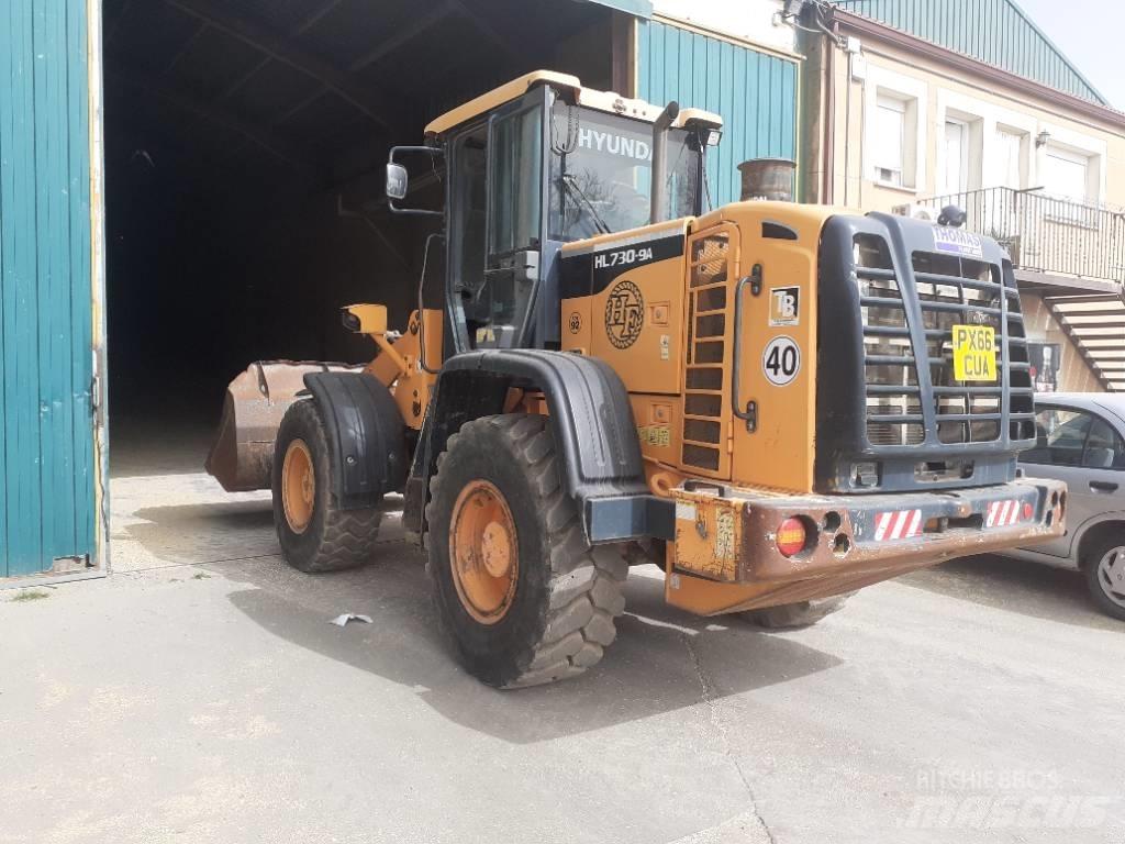 Hyundai HL 730-9 A Naudoti ratiniai krautuvai