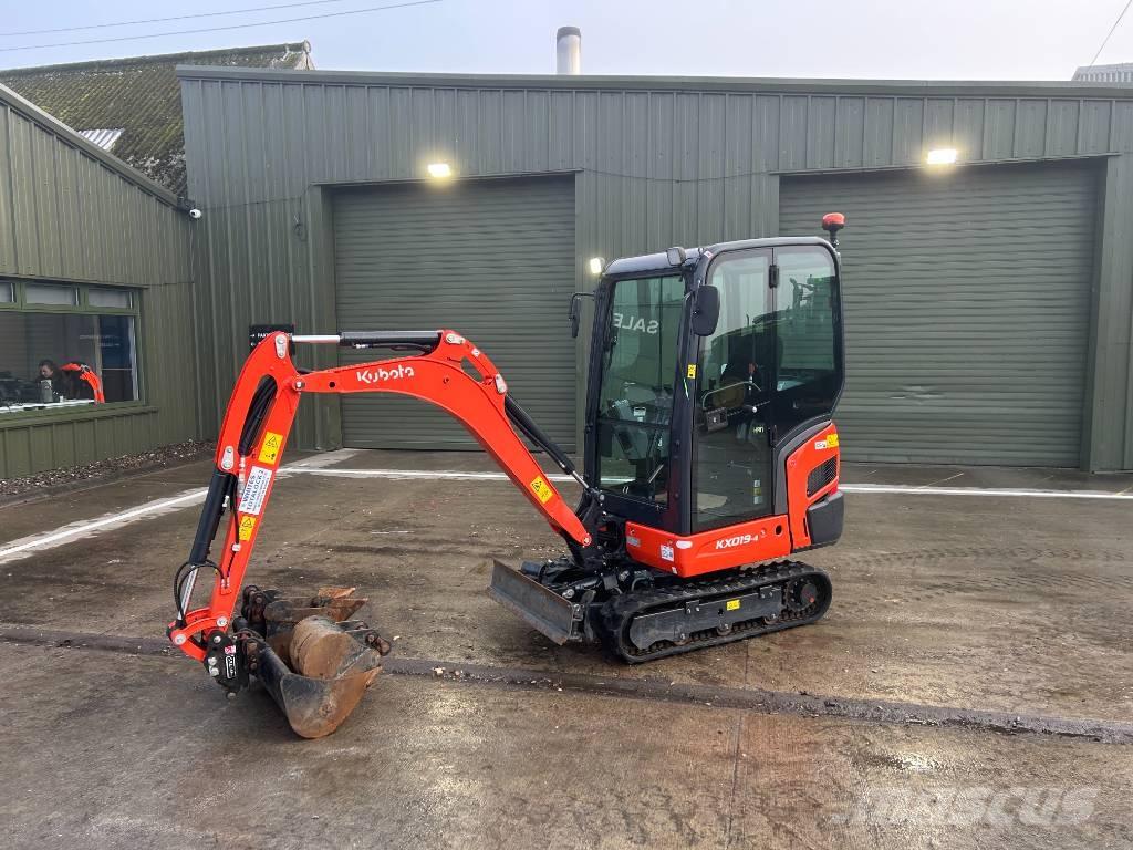 Kubota KX 019-4 Mini ekskavatoriai < 7 t