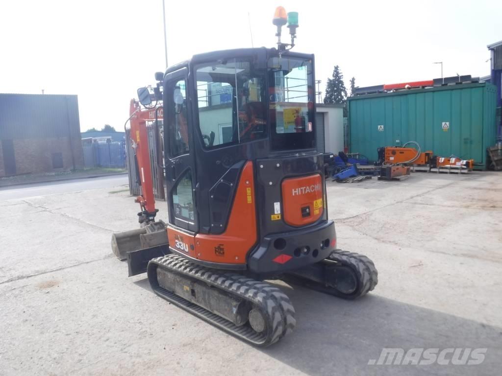Hitachi ZX 33 U-6 Mini ekskavatoriai < 7 t