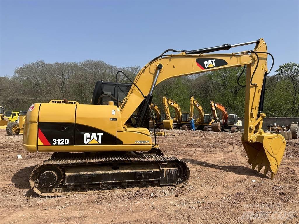CAT 312 D Vikšriniai ekskavatoriai