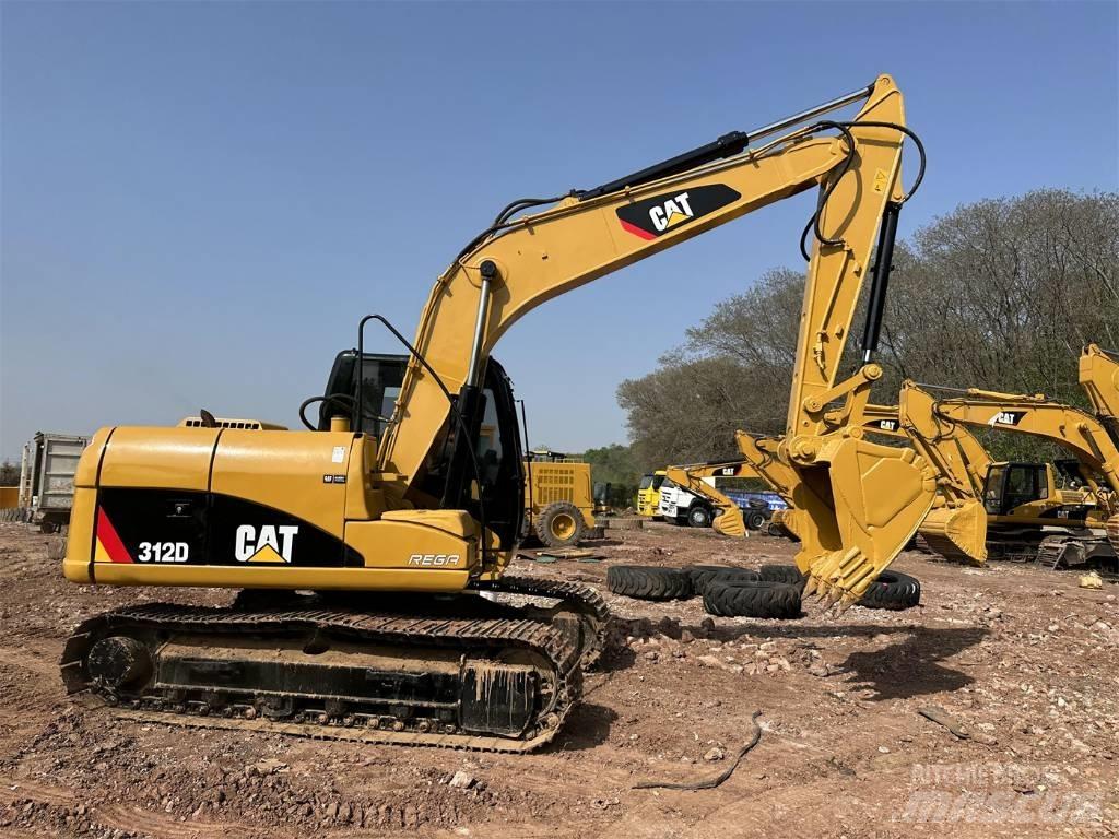 CAT 312 D Vikšriniai ekskavatoriai
