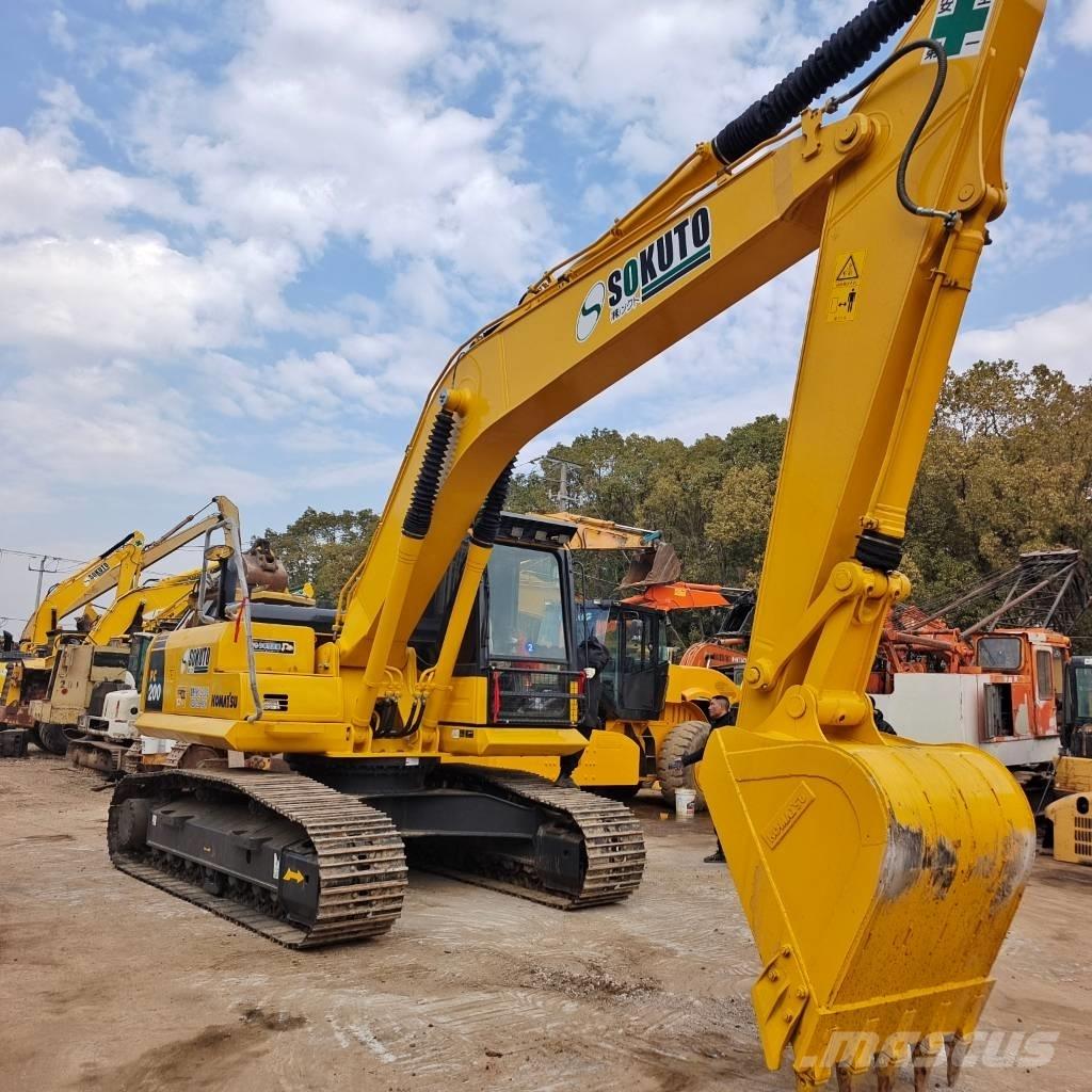 Komatsu PC 200 Vikšriniai ekskavatoriai