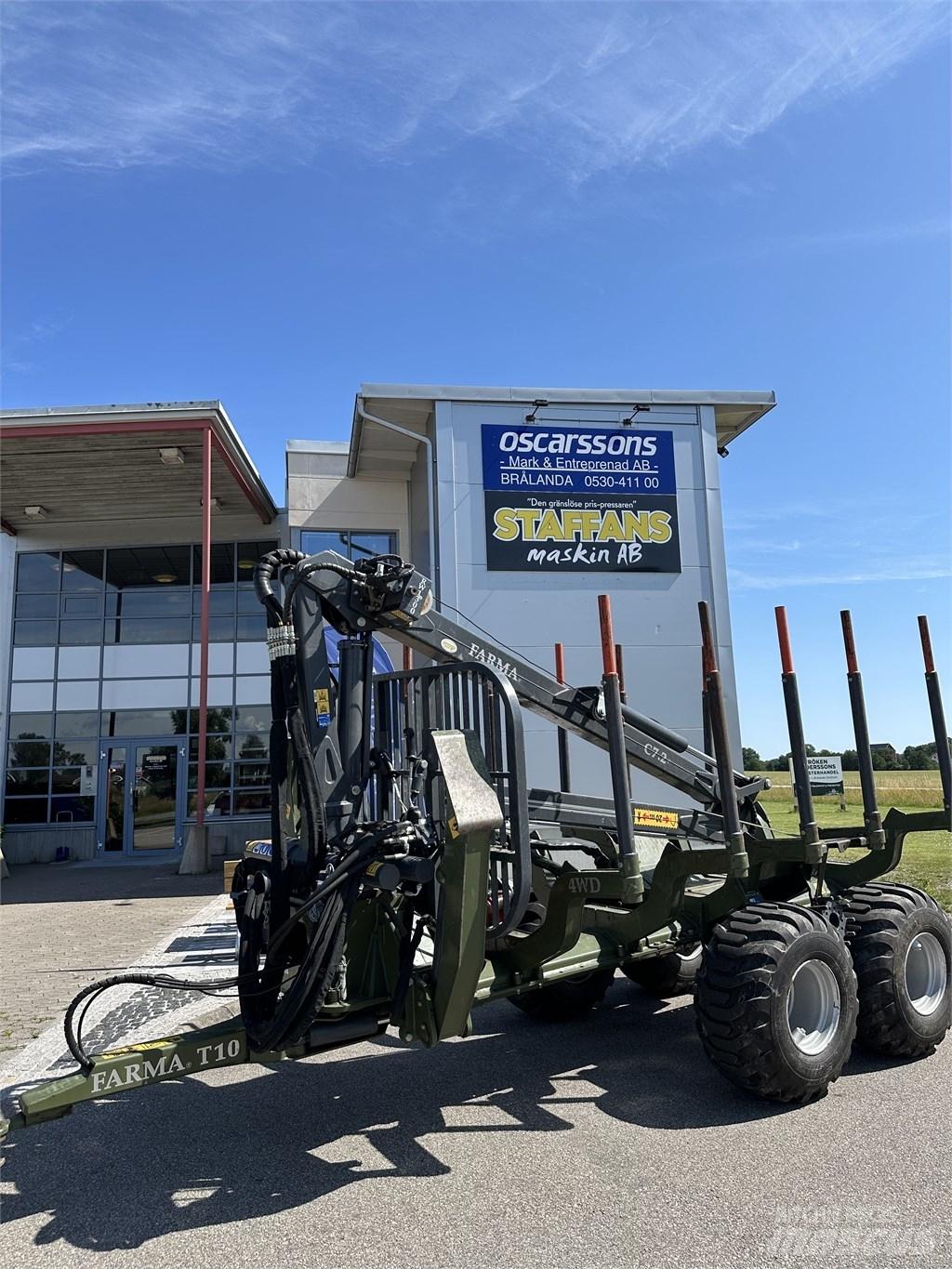Farma T10G2 Miškovežių priekabos