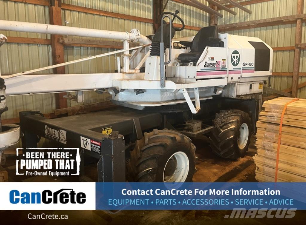 Somero SP-80 (#1105) Priedai