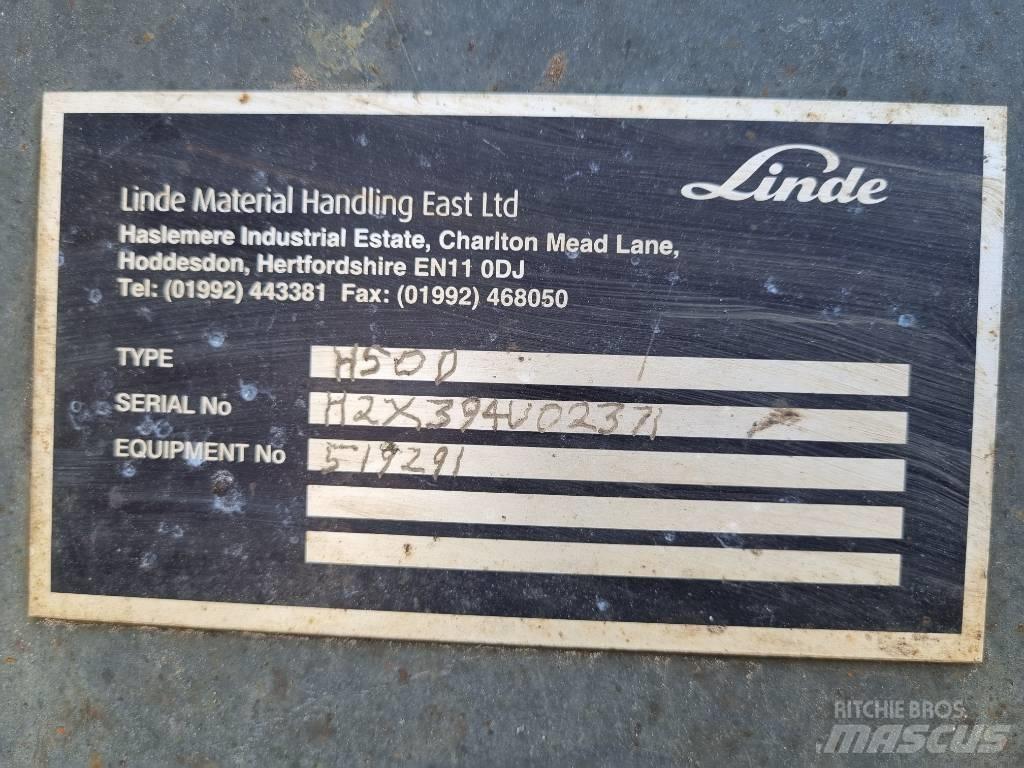 Linde H 50 D Dyzeliniai krautuvai
