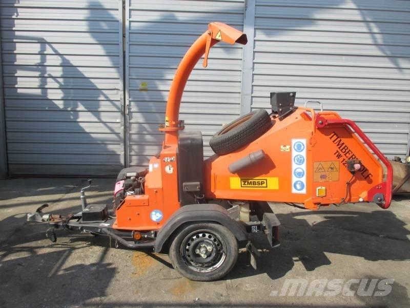 Timberwolf TW125PH Medienos smulkintuvai