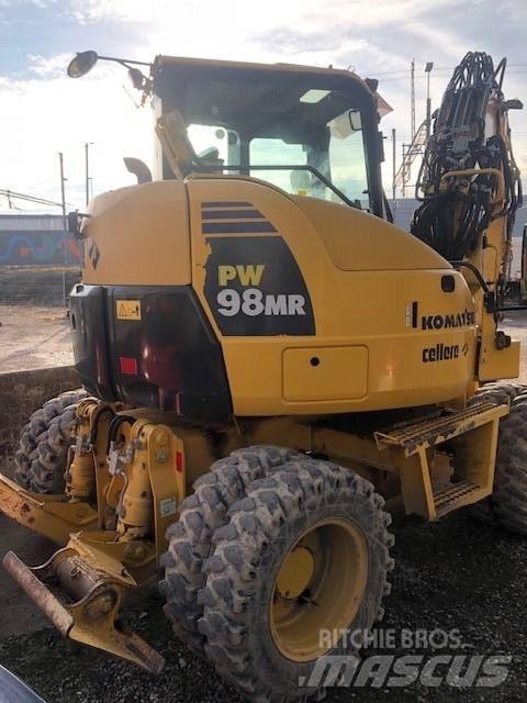 Komatsu PW 98 MR Ratiniai ekskavatoriai