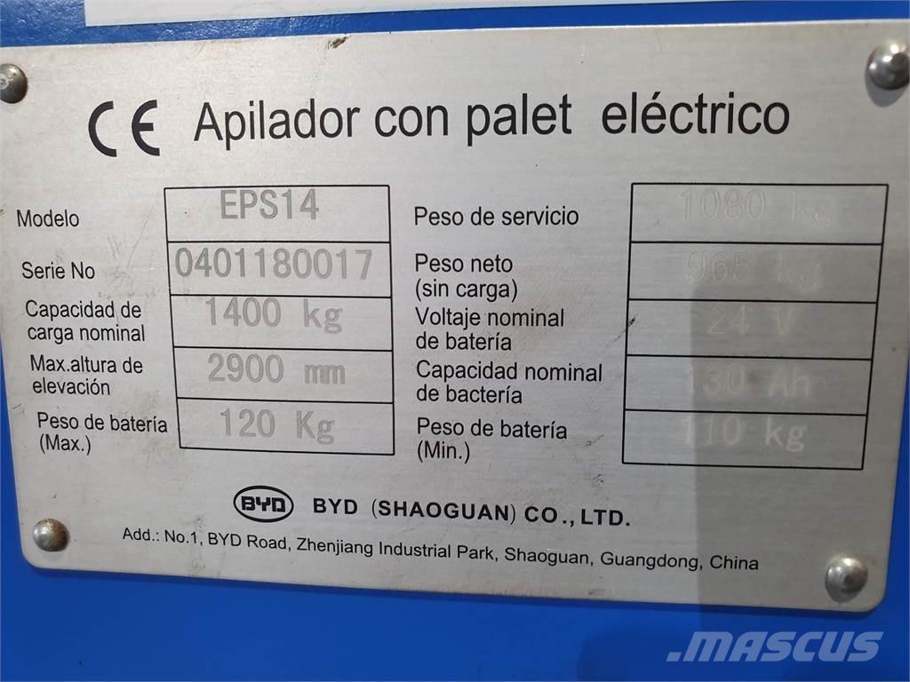 BYD EPS14 Savaeigiai rietuvai