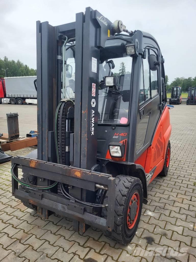 Linde H40T LPG (dujiniai) krautuvai