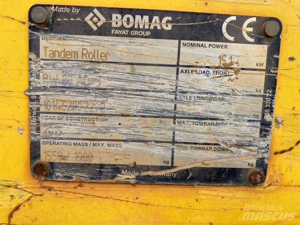Bomag BW 80 AD-5 Porinių būgnų volai