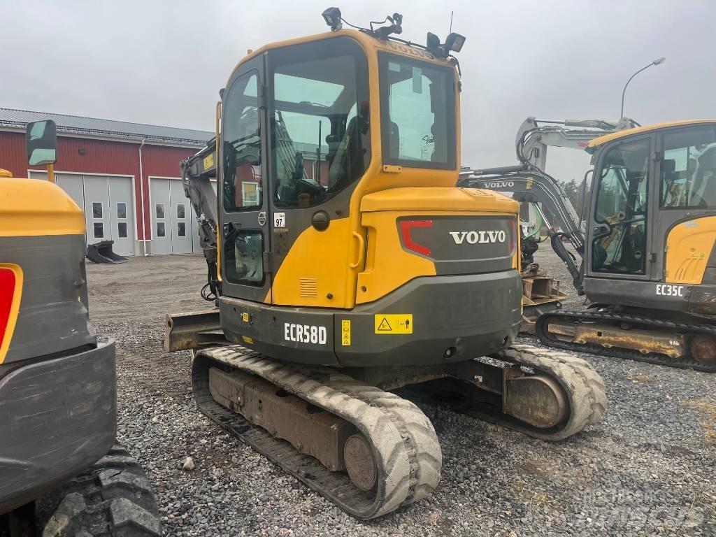 Volvo ECR 58 D Mini ekskavatoriai < 7 t