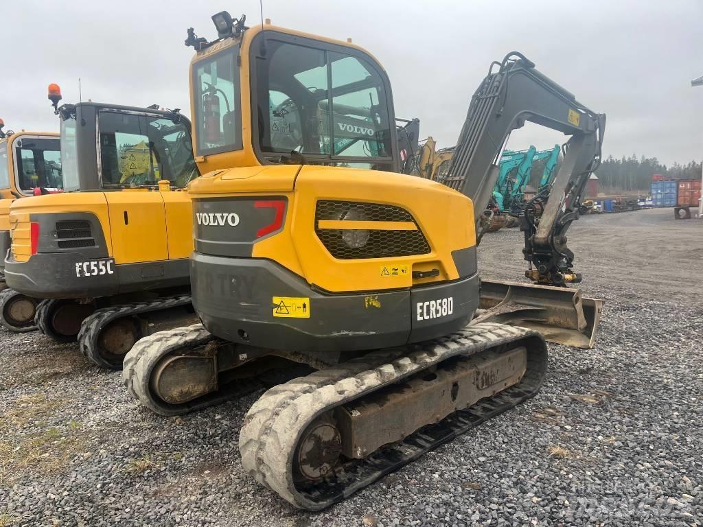 Volvo ECR 58 D Mini ekskavatoriai < 7 t