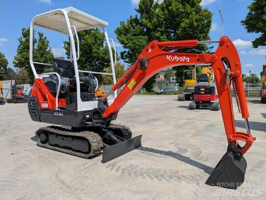 Kubota KX 36-3 Mini ekskavatoriai < 7 t