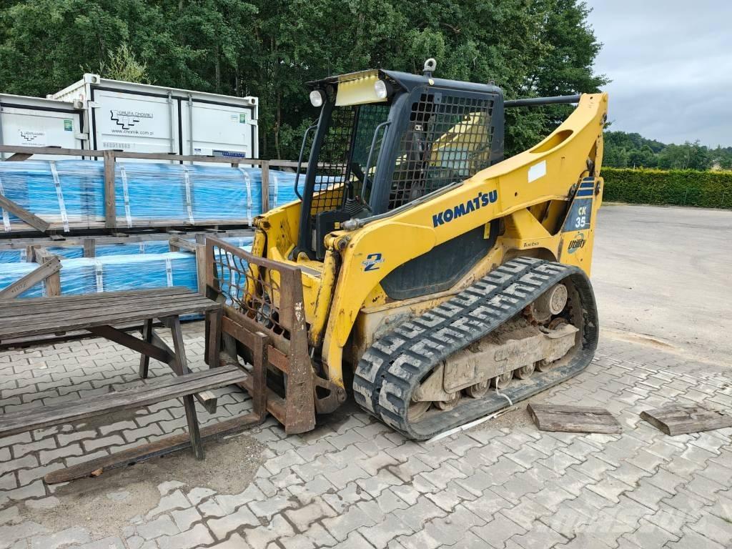 Komatsu CK 35 Krautuvai su šoniniu pasukimu