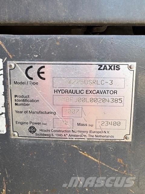 Hitachi ZX 225 Vikšriniai ekskavatoriai