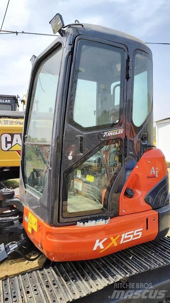 Kubota KX 155 Vikšriniai ekskavatoriai