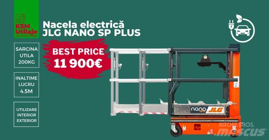 JLG JLG NANO SP PLUS Kompaktiškas savaeigis strėlinis keltuvas