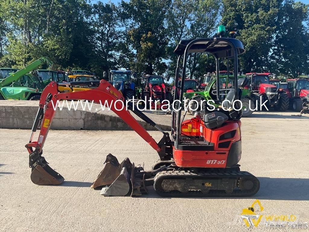 Kubota U 17-3 Mini ekskavatoriai < 7 t