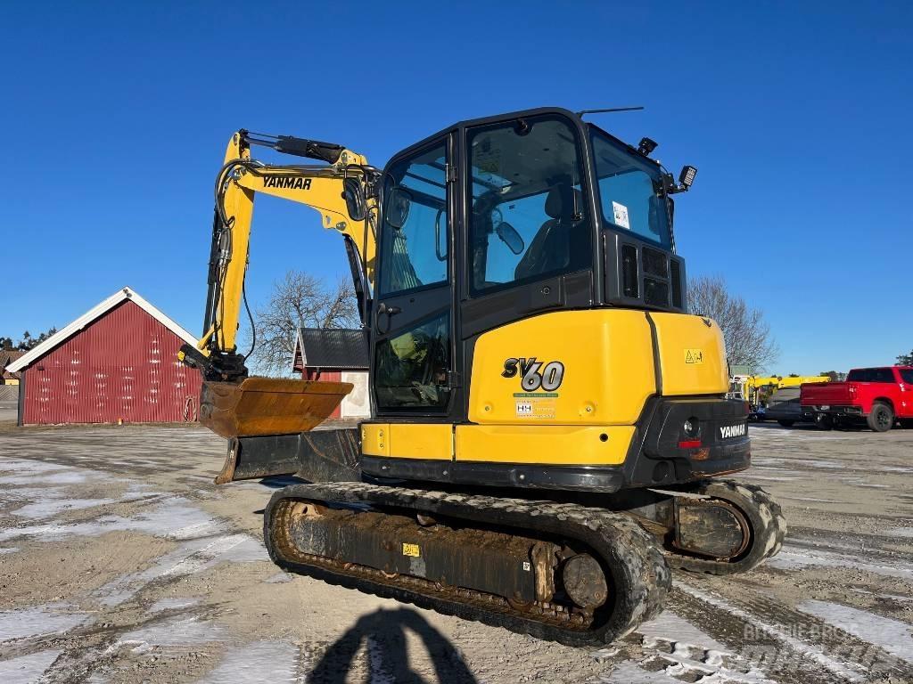 Yanmar SV 60-6B Mini ekskavatoriai < 7 t