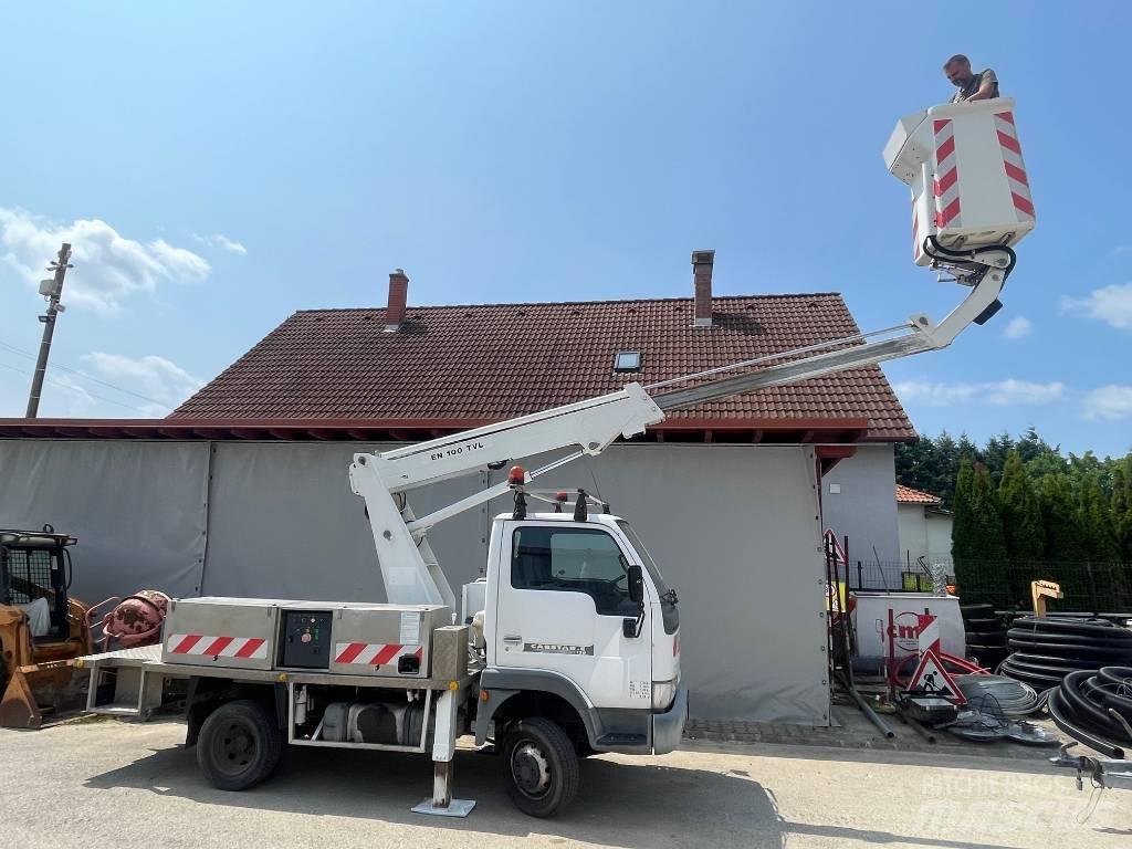 Nissan Cabstar Ant vilkikų montuojamos kėlimo platformos