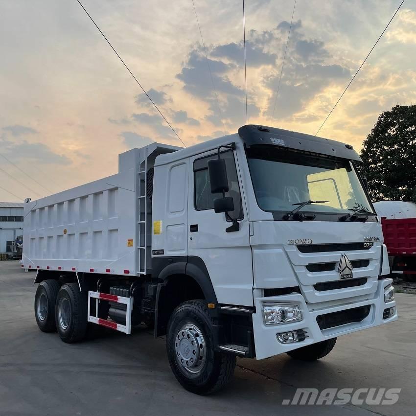 Howo 375 6x4 Savivarčių priekabų vilkikai