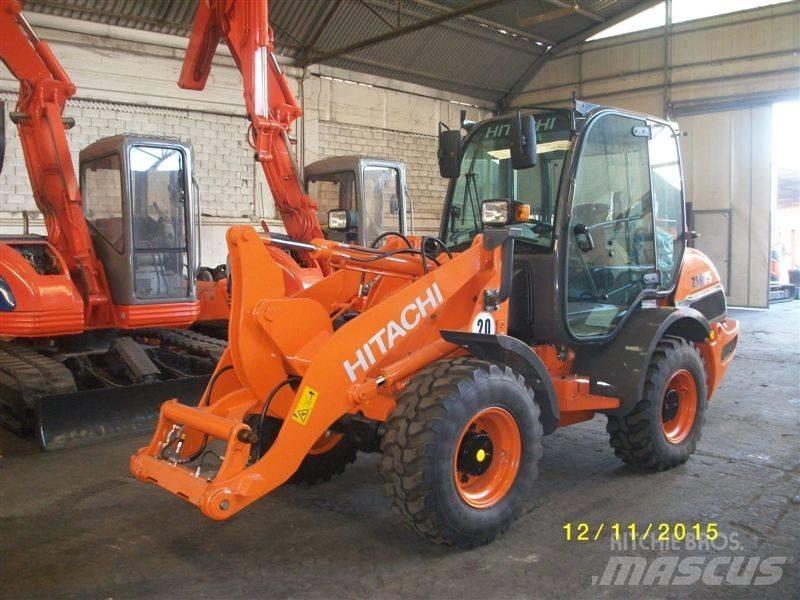 Hitachi ZW 75 Naudoti ratiniai krautuvai