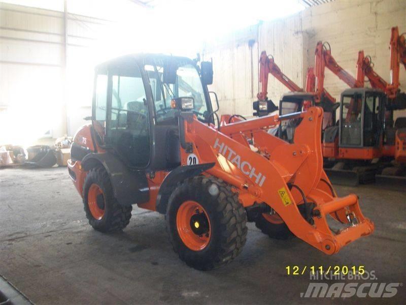 Hitachi ZW 75 Naudoti ratiniai krautuvai