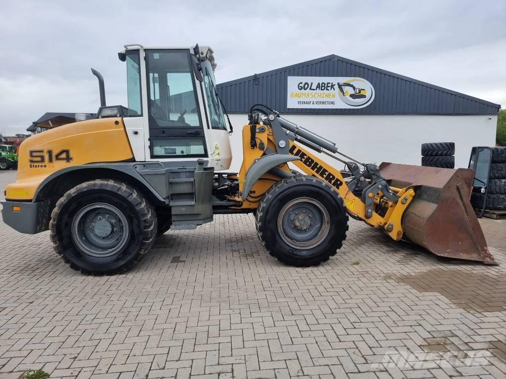 Liebherr L 514 Naudoti ratiniai krautuvai