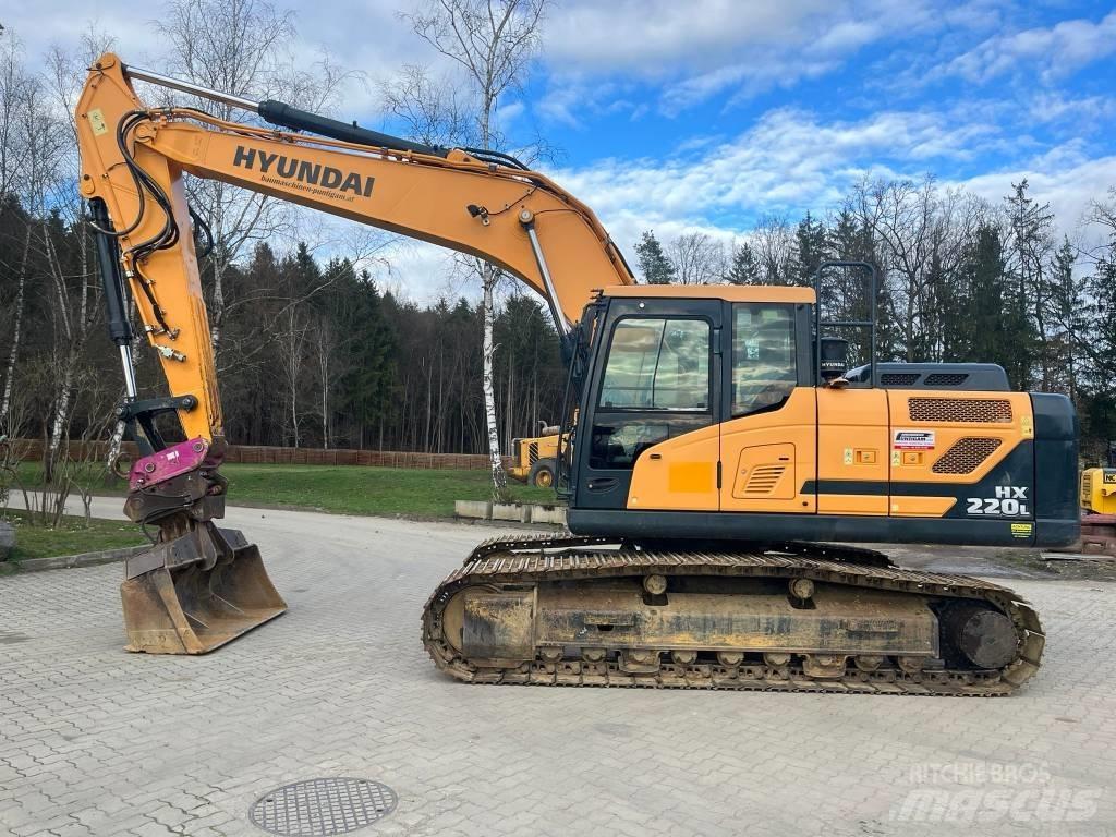 Hyundai HX 220 L Vikšriniai ekskavatoriai