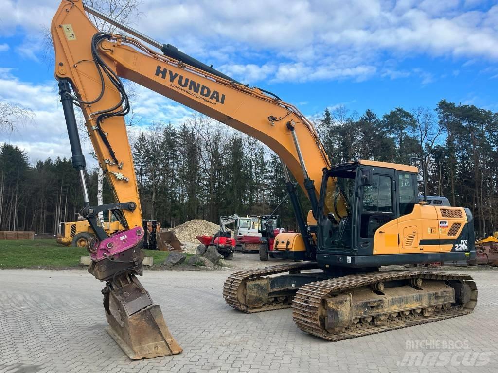 Hyundai HX 220 L Vikšriniai ekskavatoriai