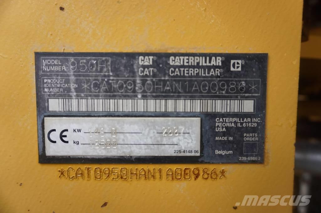 CAT 950 H Naudoti ratiniai krautuvai