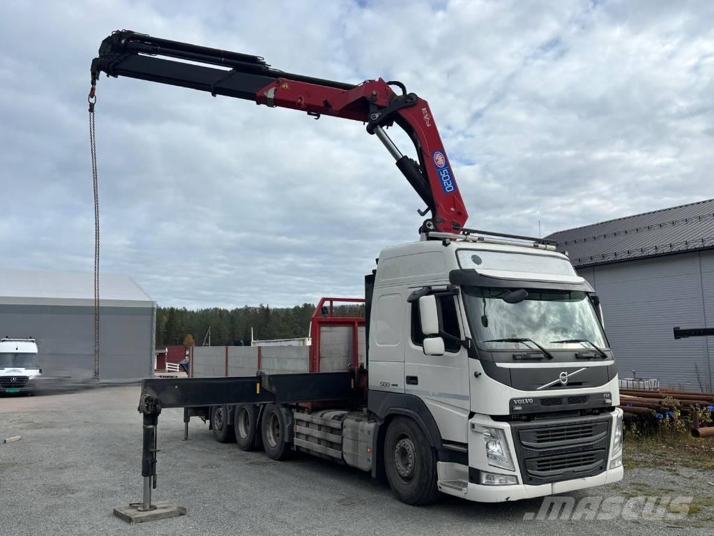 Volvo FM 500 Automobiliniai kranai