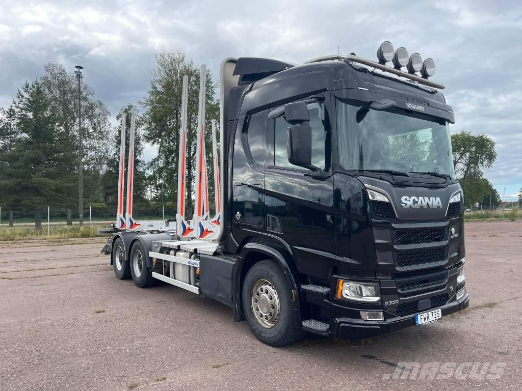 Scania R 730 Miškovežių vilkikai