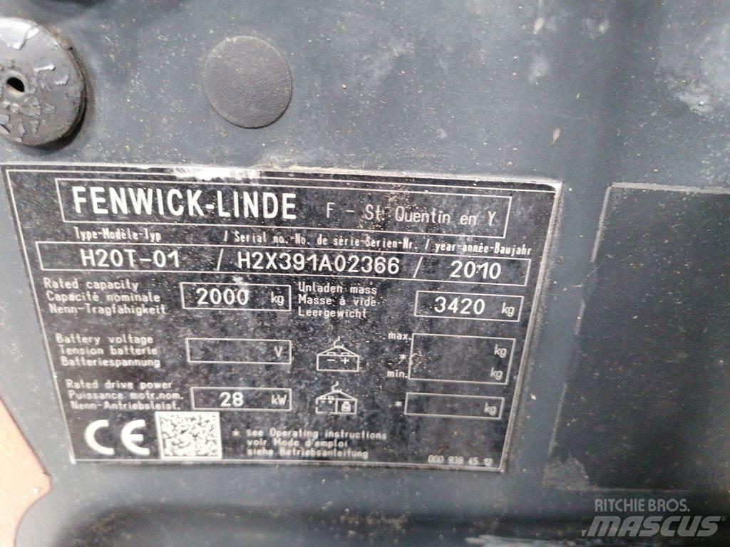 Linde H20T-01 LPG (dujiniai) krautuvai