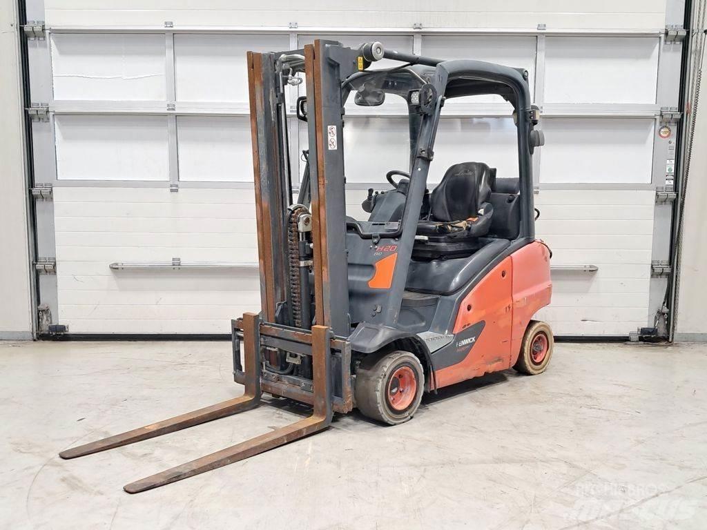 Linde H20T-01 LPG (dujiniai) krautuvai