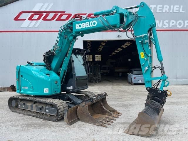 Kobelco SK 75 SR Vikšriniai ekskavatoriai